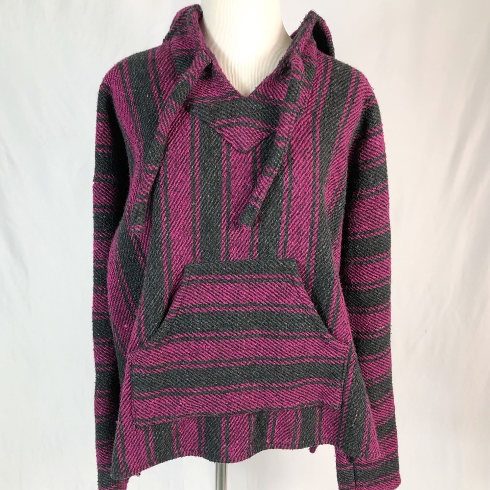 Surfer Beach Poncho Hoodie Large